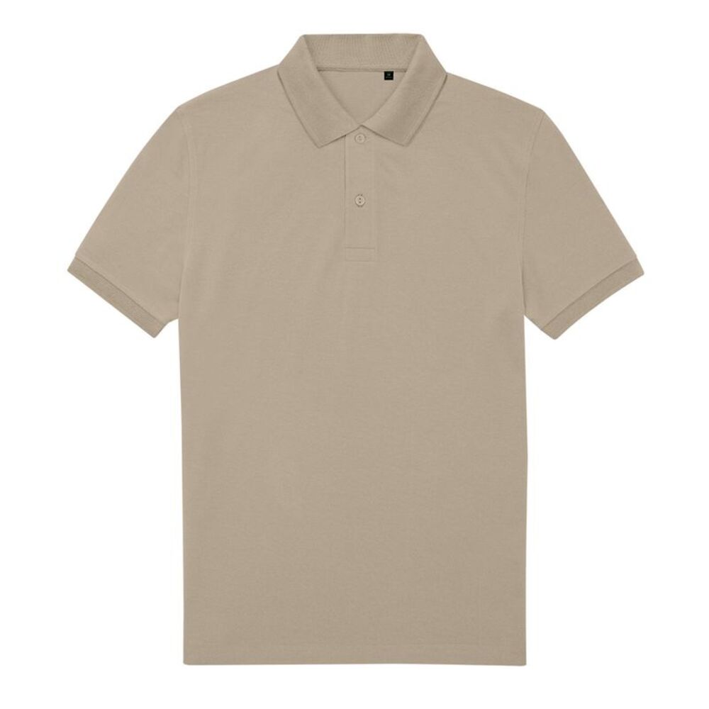 B&C Mens My Eco Polo Shirt / Mastic